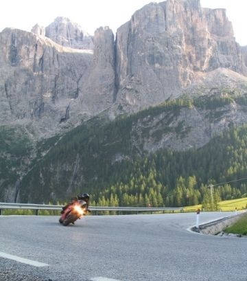 SS243 / Passo di Gardena Grodner Joch : Plan de Gralba - Corvara