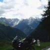 Motorcycle Road passo-di-mortirolo-- photo