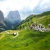 Balade Moto gardena-pass-2136m-- photo