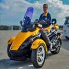 Motorcycle Traveller Avatar Image